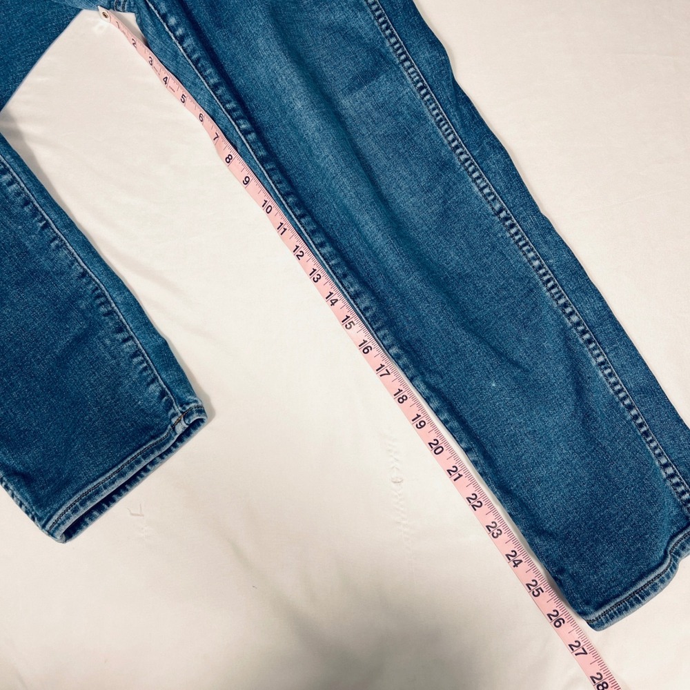 Madewell Roadtripper Stovepipe High Rise Straight Leg Blue Jeans Size 28 - Picture 7 of 8